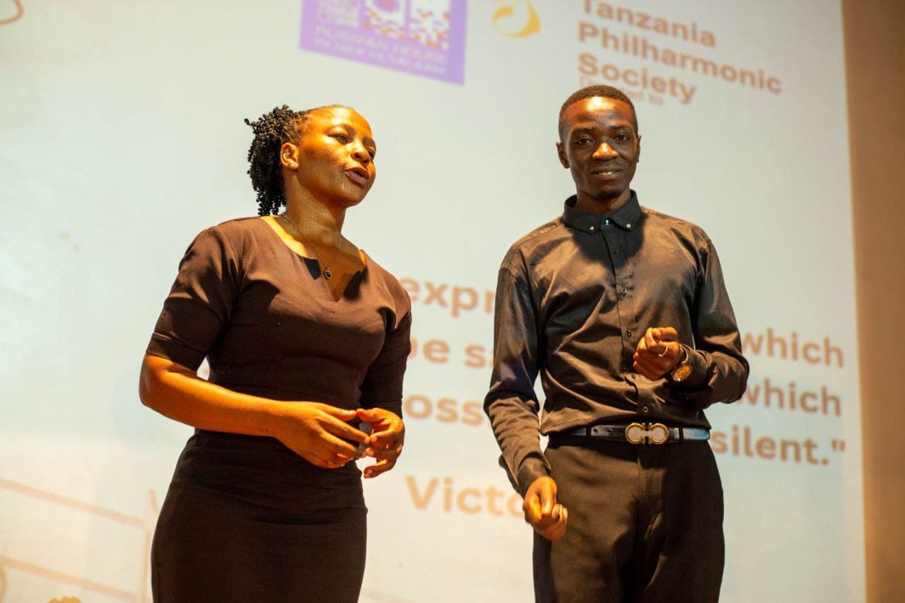 Soloists presenting under Tanzania Philharmonic Society branding