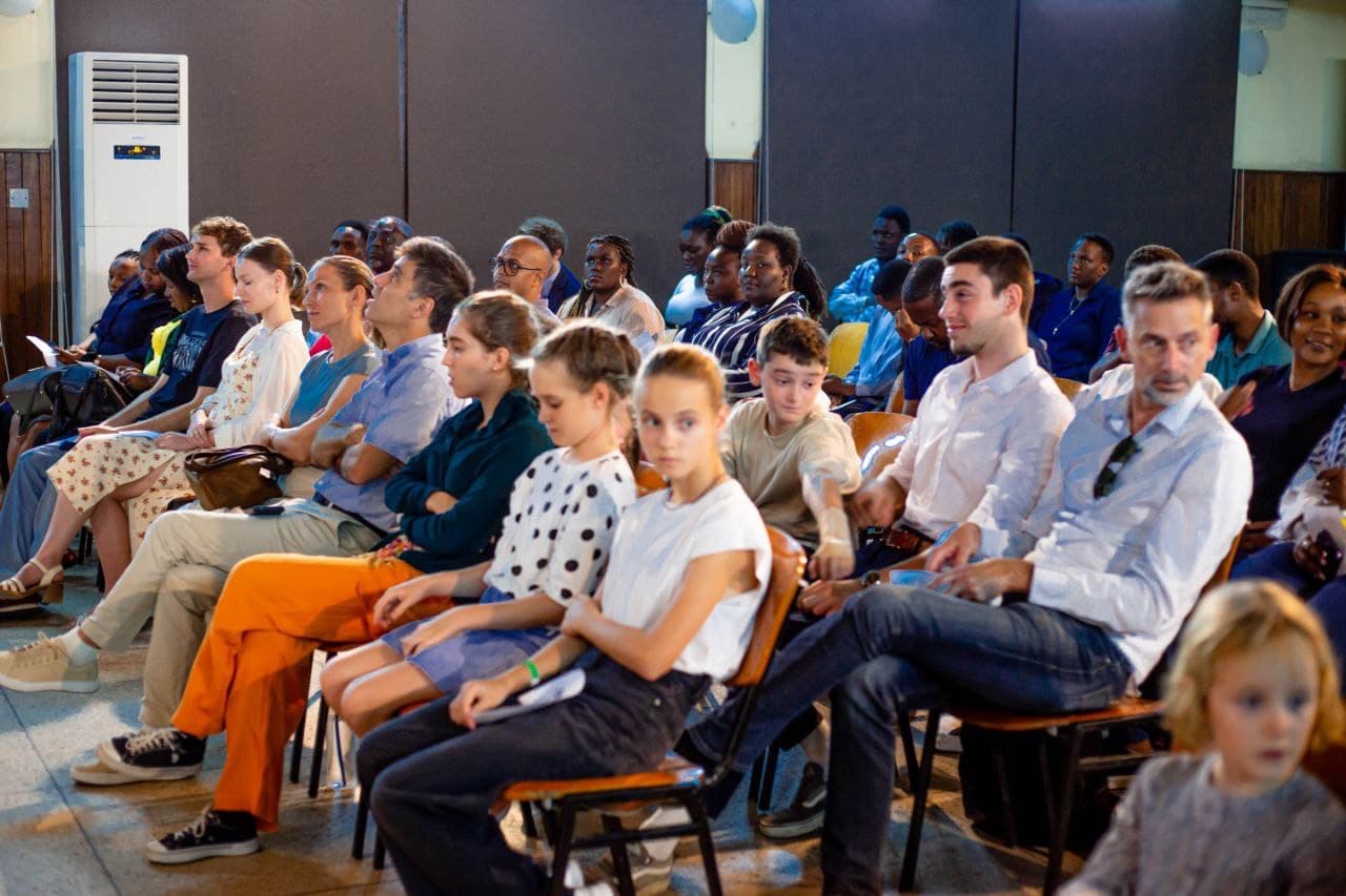 Audience filling the hall at a TPS concert