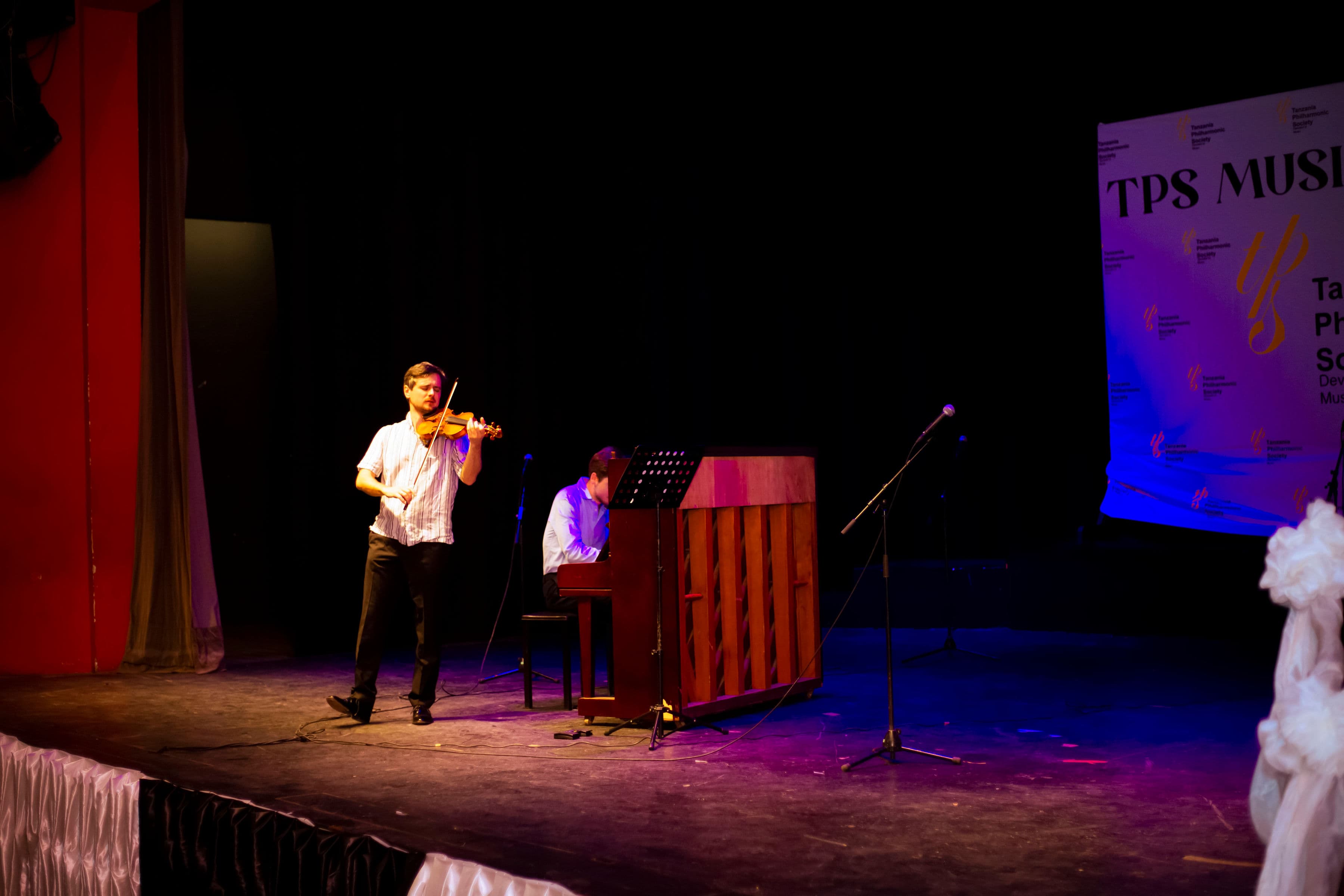 One World in Peace ensemble performing together