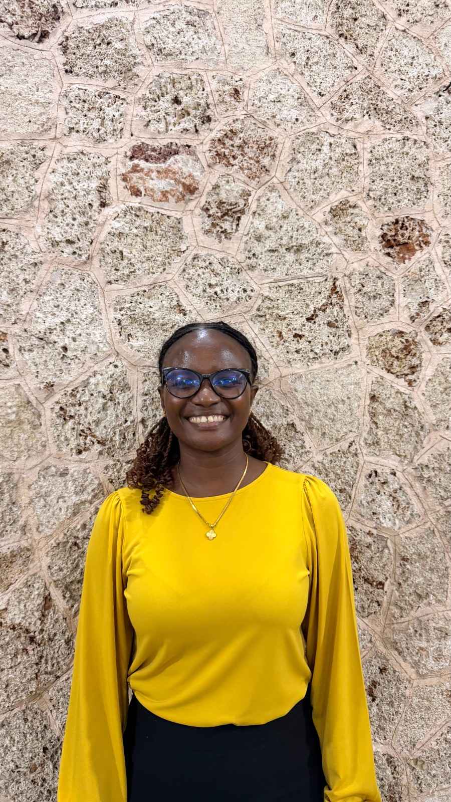 Ms. Dianafrida Mwaipopo, treasurer of Tanzania Philharmonic Symphonia
