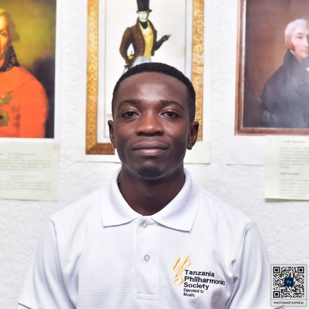 Mr. Benjamin Kisanga, vice chairperson of Tanzania Philharmonic Symphonia